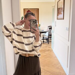 Bluza Zara Czekoladowa