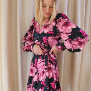 Sukienka Alma - kwiaty